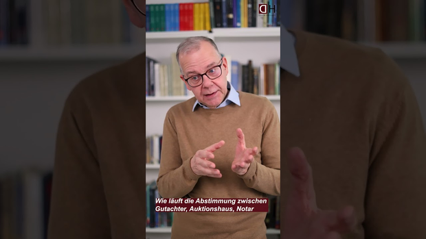 21 Wie läuft die Abstimmung zwischen Gutachter, Auktionshaus, Notar